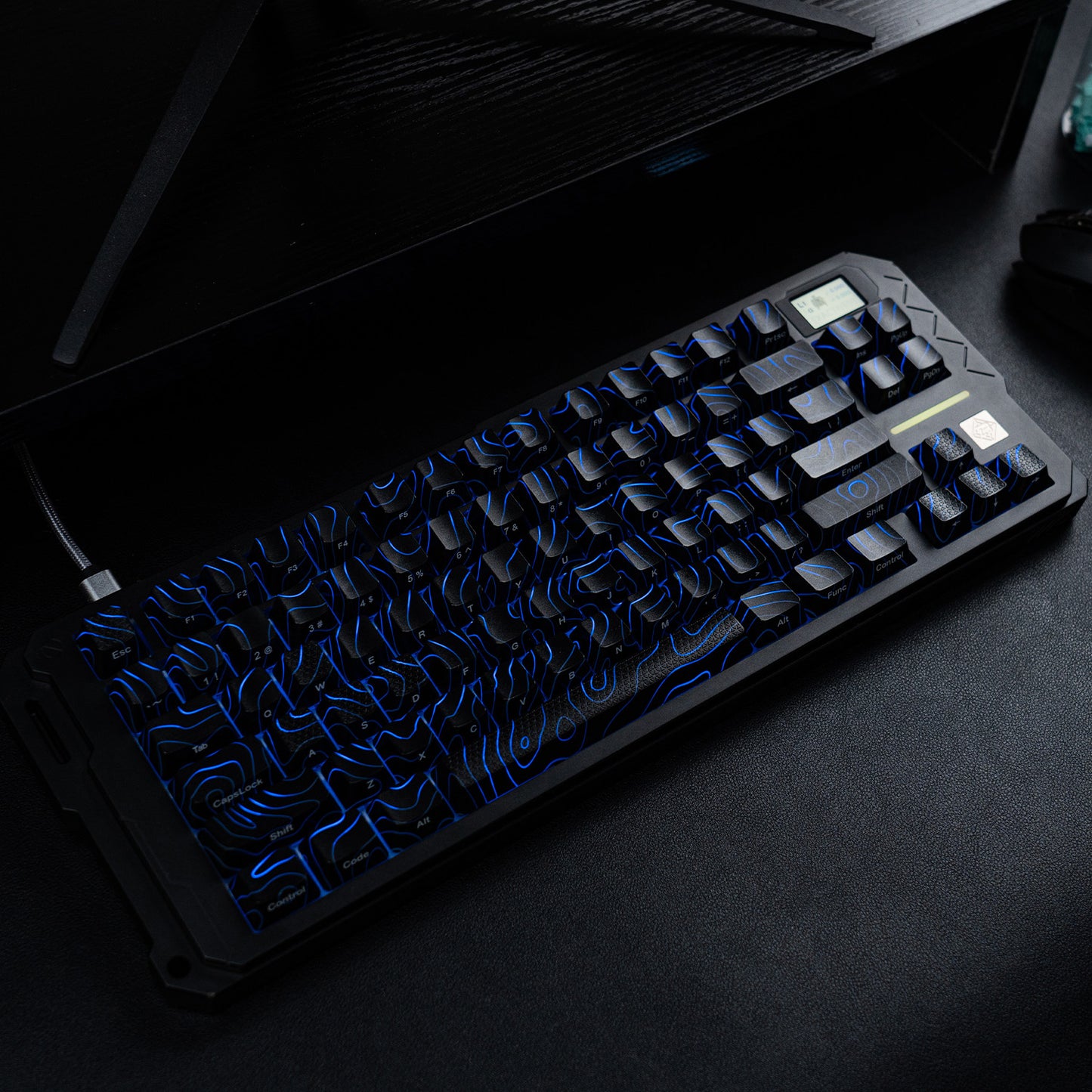 Sikakeyb Castle Hm80 He Anodized black Gaming Aluminum Magnetic Keyboard