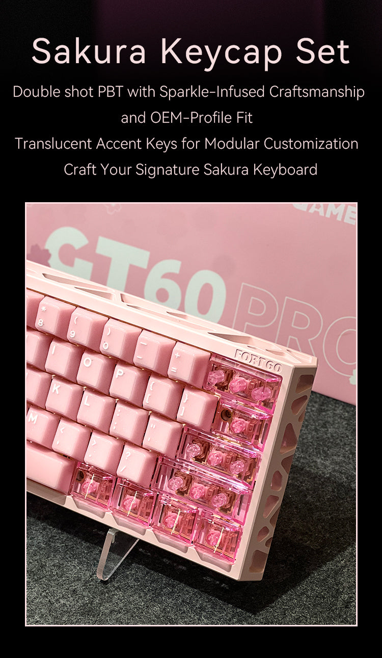 GATERON X Sikakeyb Sakura Collab Limited Edition Set