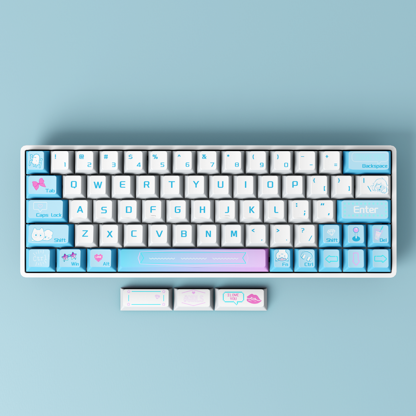 Sikakeyb Castle HM66 66 Keys 60% Magnetic Keyboard