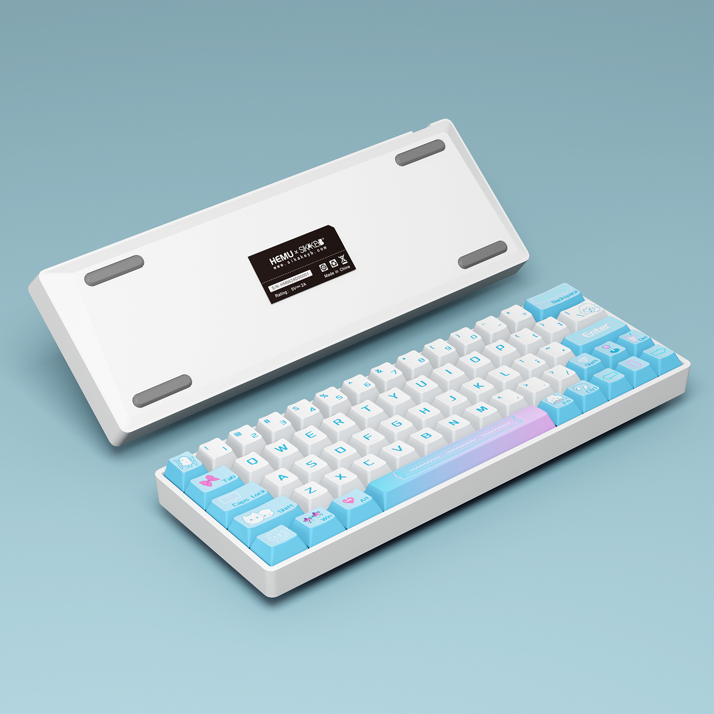 Sikakeyb Castle HM66 66 Keys 60% Magnetic Keyboard