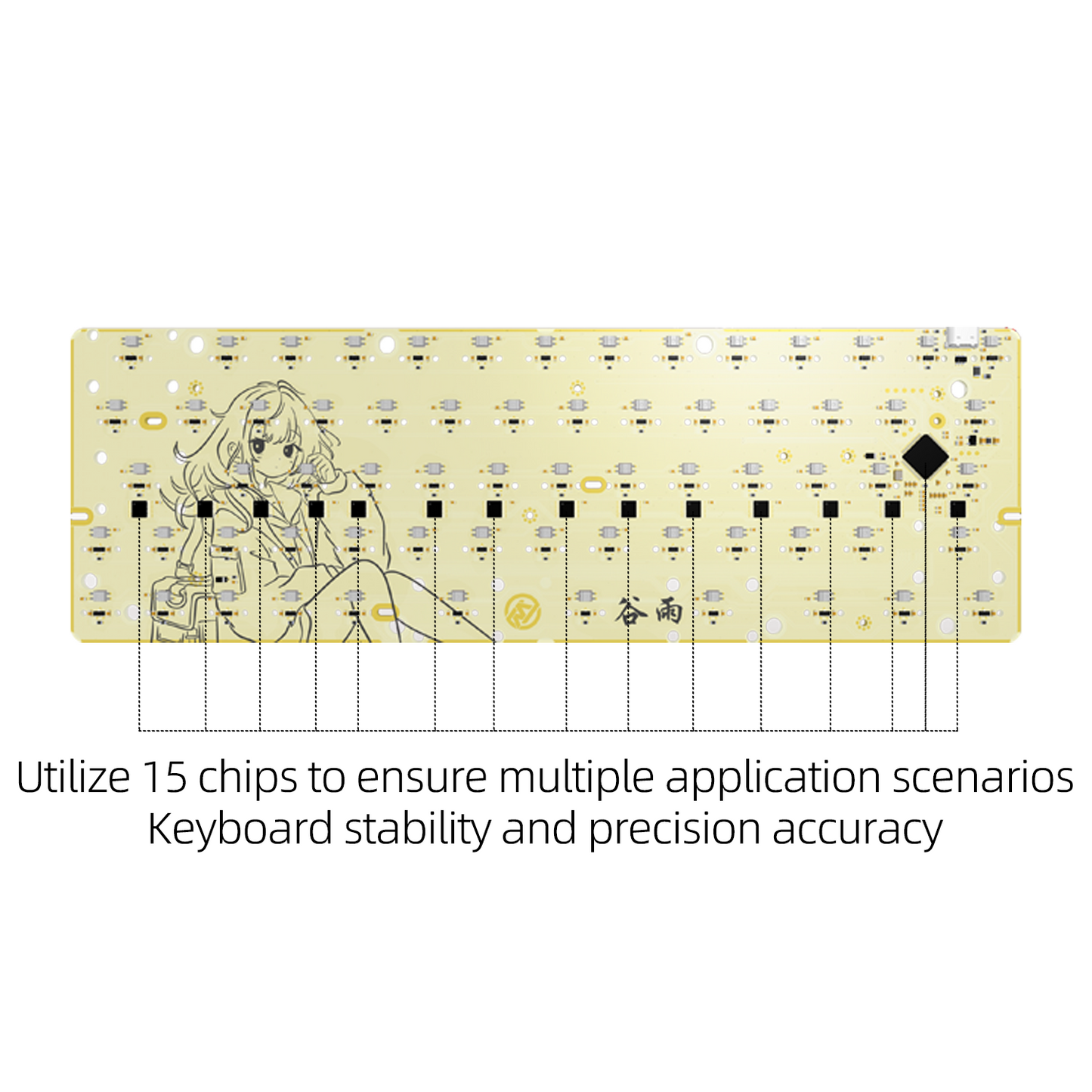 Sikakeyb Castle HM66 66 Keys 60% Magnetic Keyboard