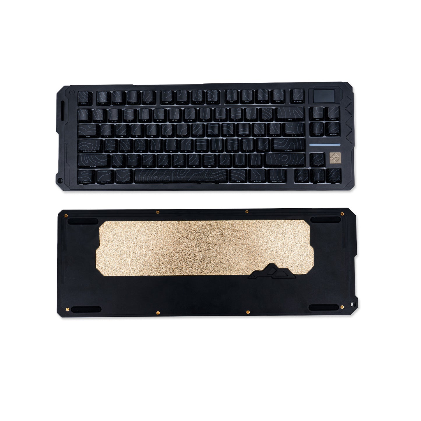 Sikakeyb Castle Hm80 He Anodized black Gaming Aluminum Magnetic Keyboard
