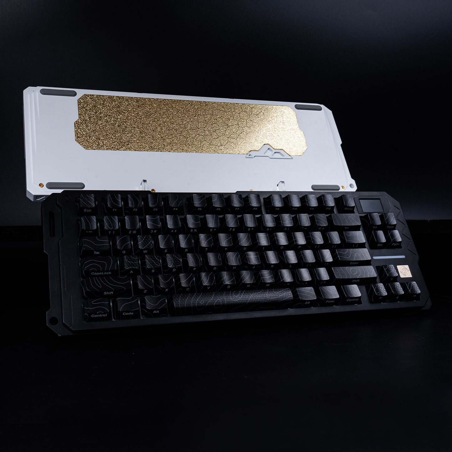 Sikakeyb Castle Hm80 He Anodized black Gaming Aluminum Magnetic Keyboard