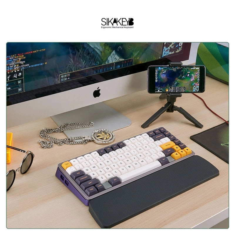 Sikakeyb Keyboard Wrist Suitable for 68/84/87 Silicone Hand Support