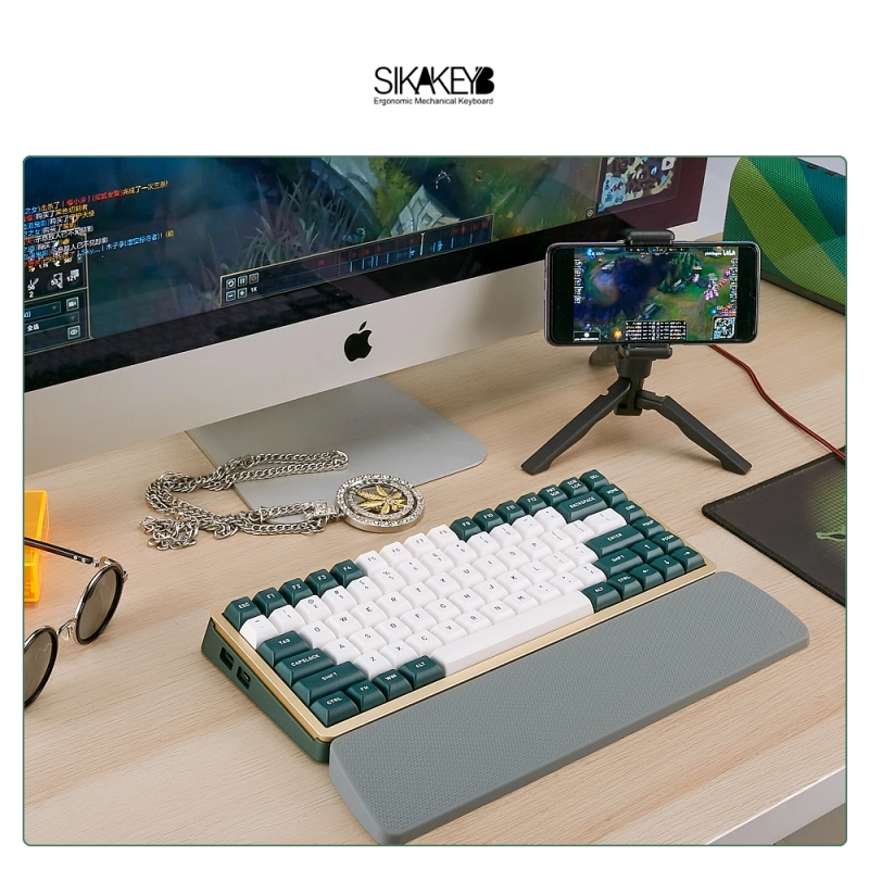 Sikakeyb Keyboard Wrist Suitable for 68/84/87 Silicone Hand Support