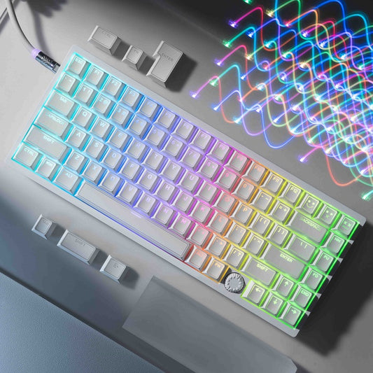 Sikakeyb PRISM Shine-Through Double Shot Profile PBT Keycap Set 142-key