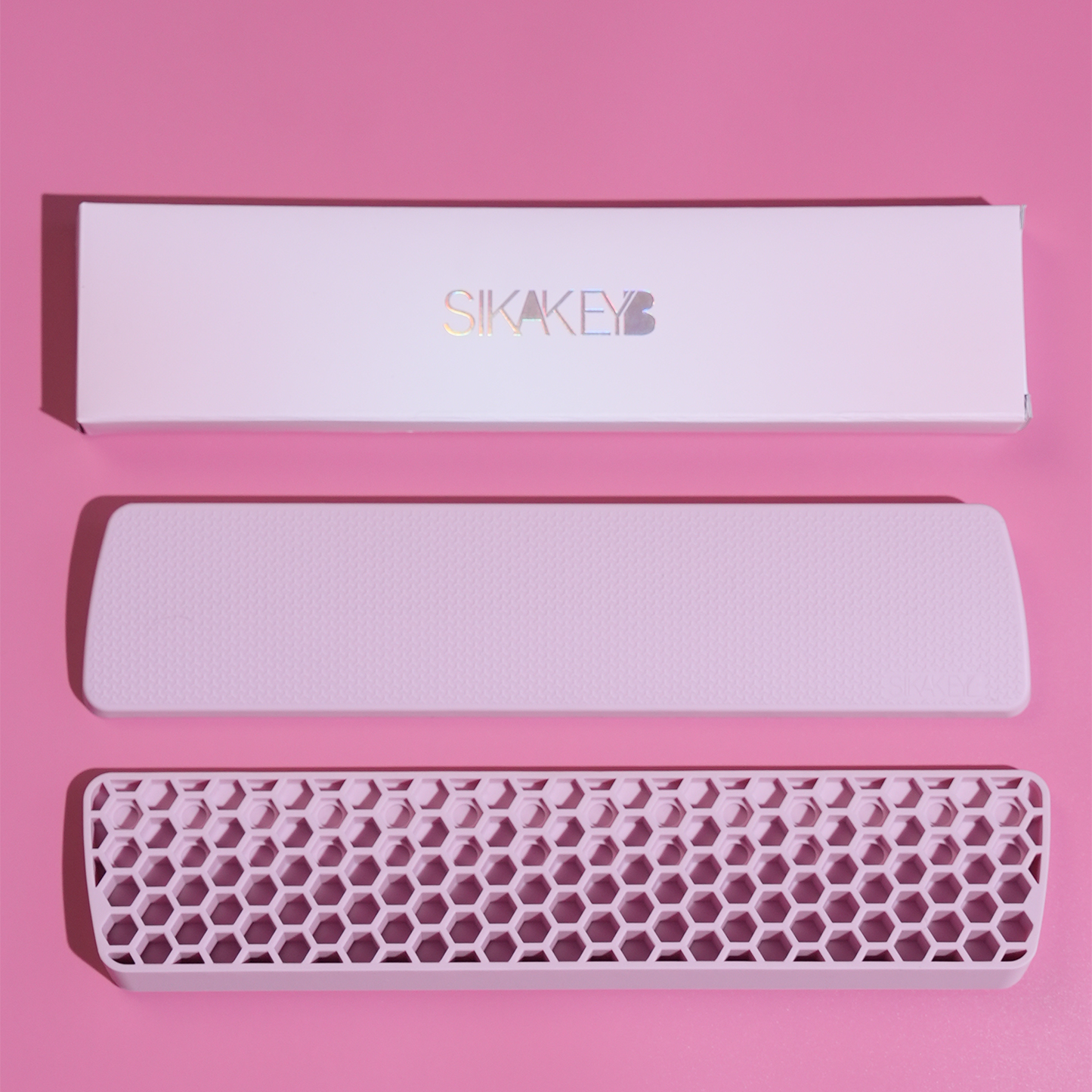 Sikakeyb Silicone Keyboard Wrist Rest Sakura
