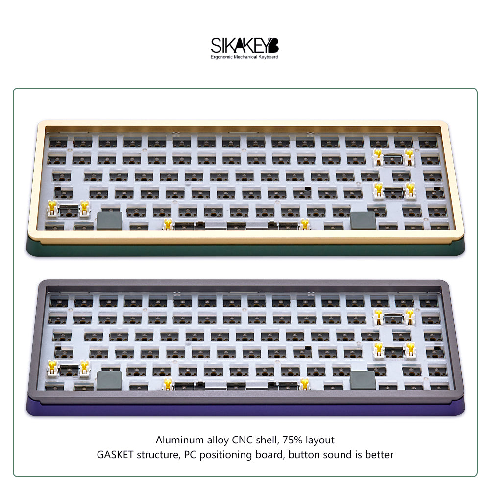 Sikakeyb Sk5 Castle %75 Mechanical Keyboard Kit