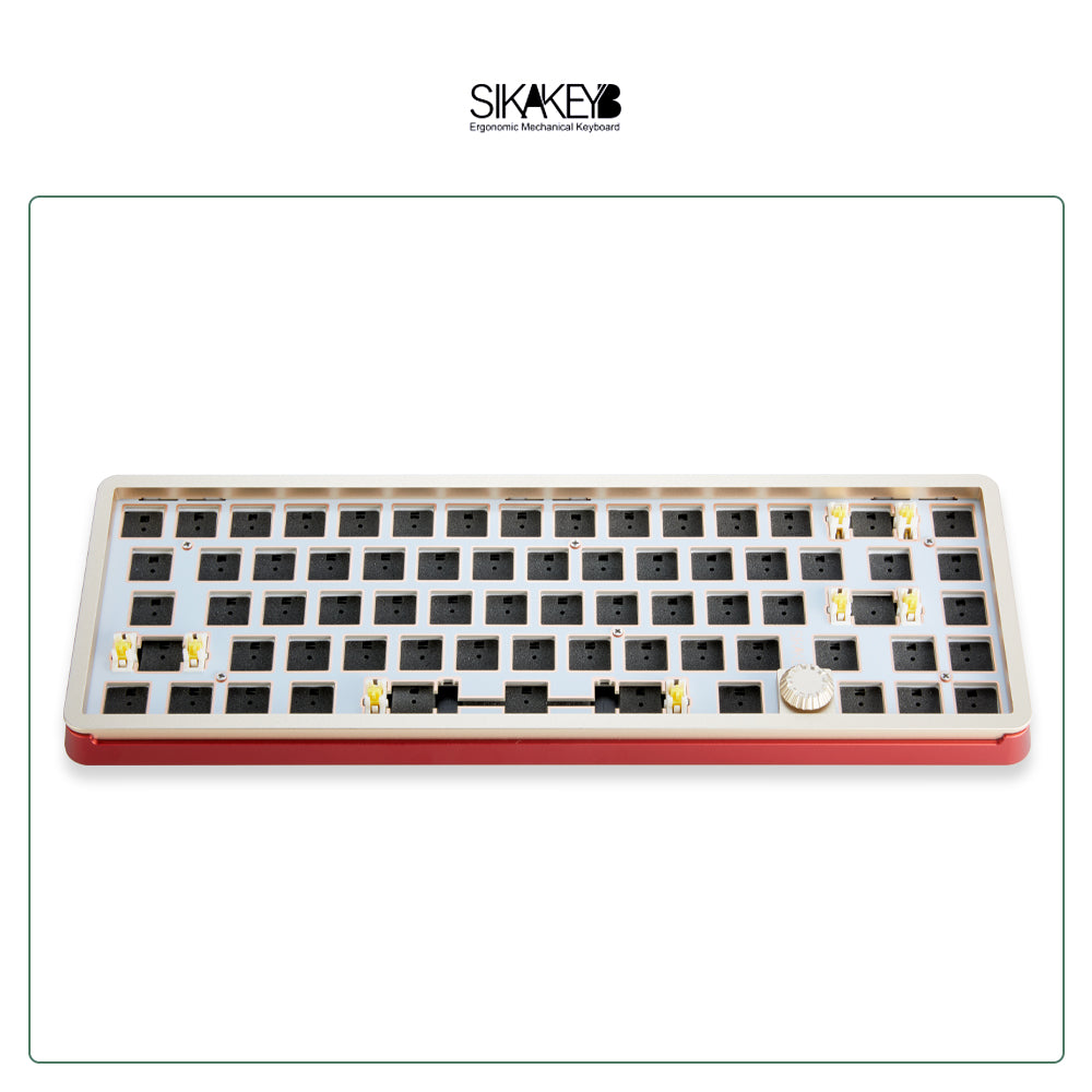 Sikakeyb Sk6 Castle 68 Key %65 Knob Mechanical Keyboard Kit