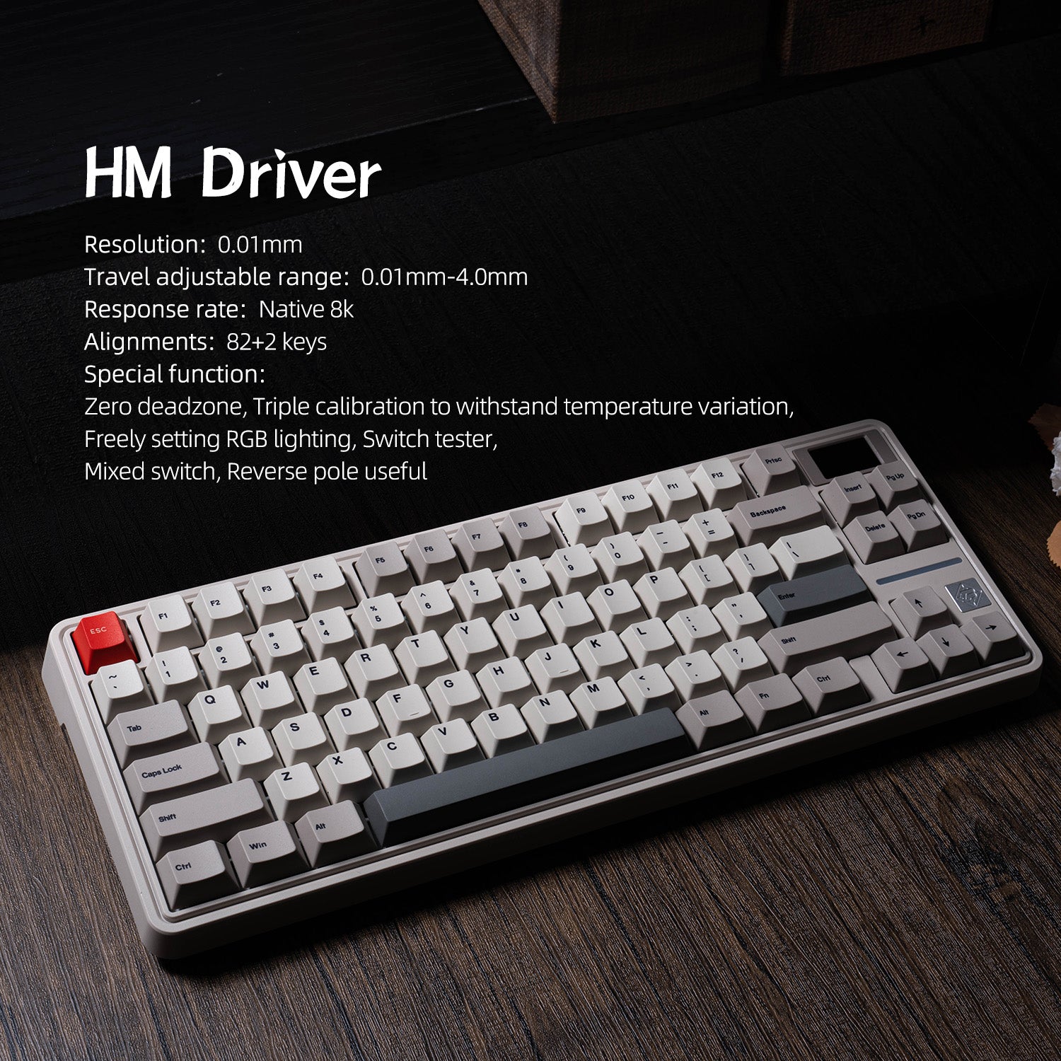 Sikakeyb Castle HM80 82 Keys 80% Magnetic Keyboard