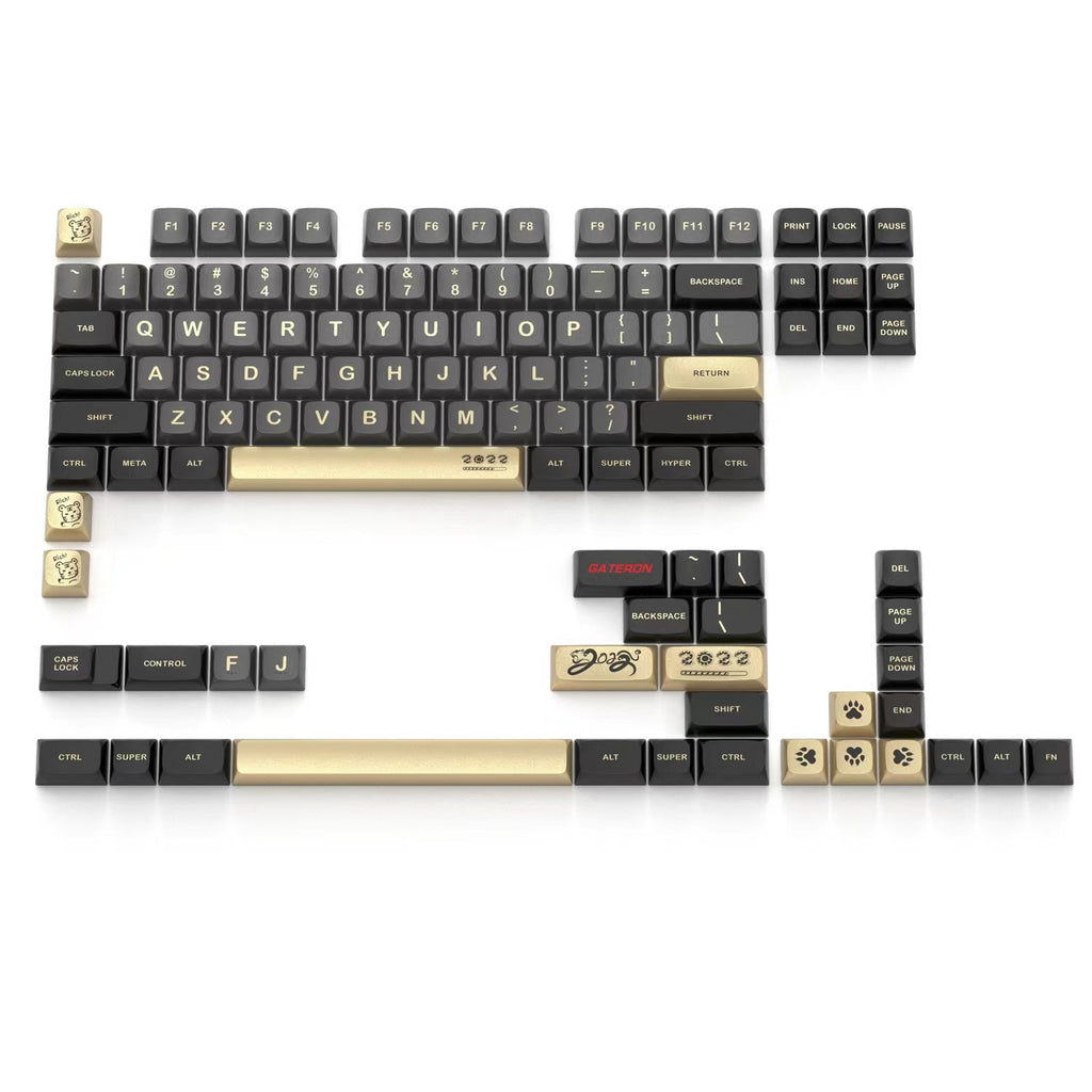 Aluminum Alloy Full Set Keycaps- Chinese Year Of Tiger