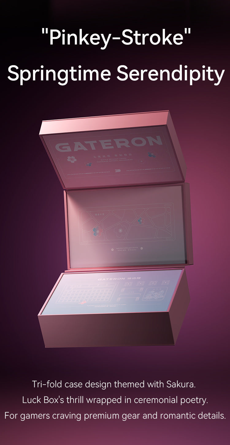 GATERON X Sikakeyb Sakura Collab Limited Edition Set