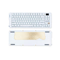 Sikakeyb Castle Hm80 He Elektrophorese weiß Gaming Aluminium Magnetische Tastatur