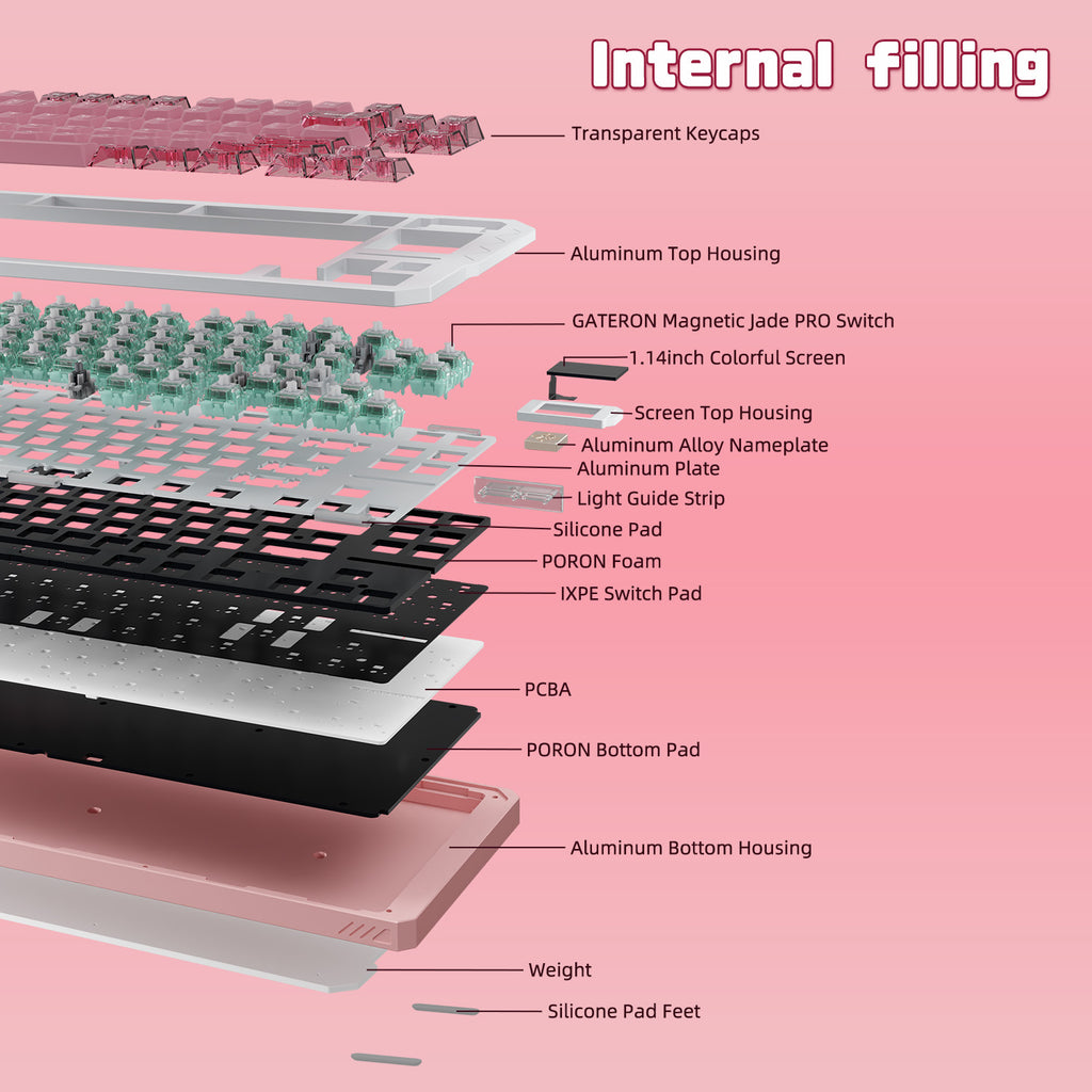 Sikakeyb Castle HM80HE Aluminum Magnetic Keyboard