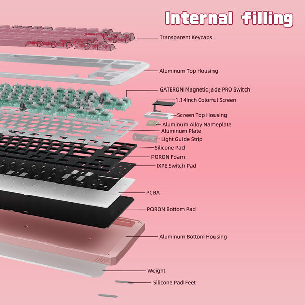 Sikakeyb Castle HM80HE Aluminum Magnetic Keyboard