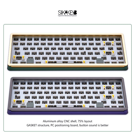 Sikakeyb Sk5 Castle %75 Mechanical Keyboard Kit