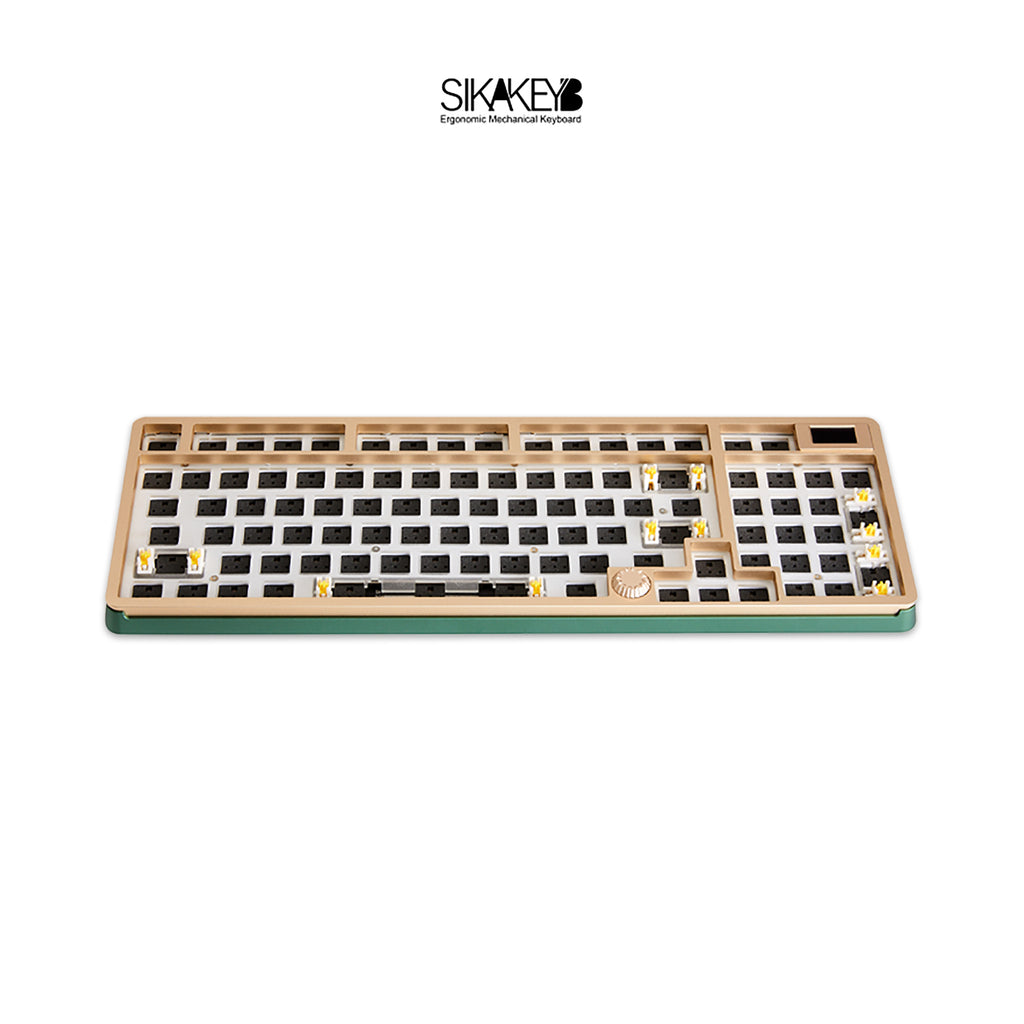 Sikakeyb Sk8 Castle Mechanisches Tastatur-Kit mit 98 Tasten und 95 % Knopfbildschirm