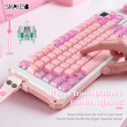 Sikakeyb Castle HM80HE Aluminum Magnetic Keyboard